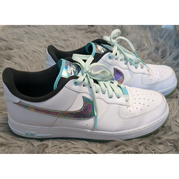 Nike Air Force 1 \'07 LV8 \'Abalone\' DD9613-100 Size 11.5 main image 8